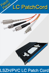LC patch cord and patch panel